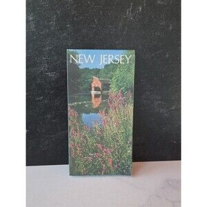 New Jersey Map Vintage